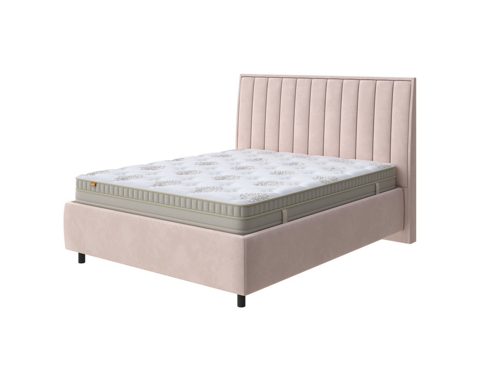 Мягкая Кровать Орматек Majesty (Ткань: Микровелюр Manhattan Крем-брюле) 180x190